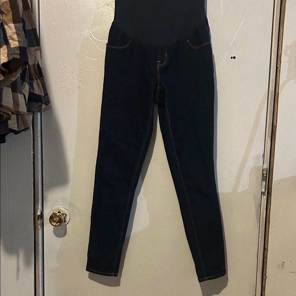 Old Navy Women's Dark Blue Skinny Jeans